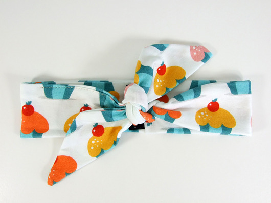 Opaska pin up w babeczki beautifulthings