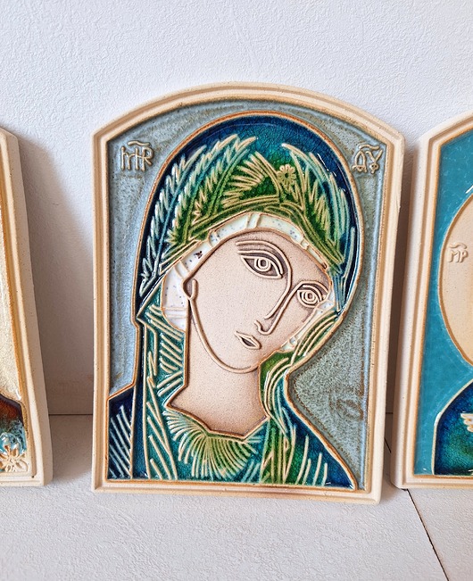 obrazy Ikona ceramiczna obraz sakralny