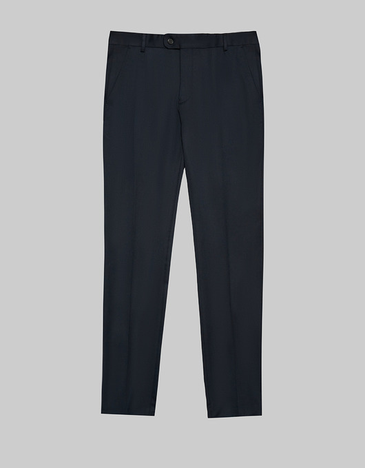 spodnie męskie Spodnie turro granatowy super slim fit