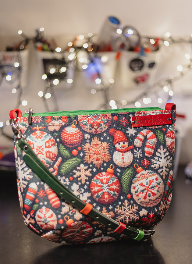 torby na ramię ŚWIĄTECZNA... kolorowa listonoszka