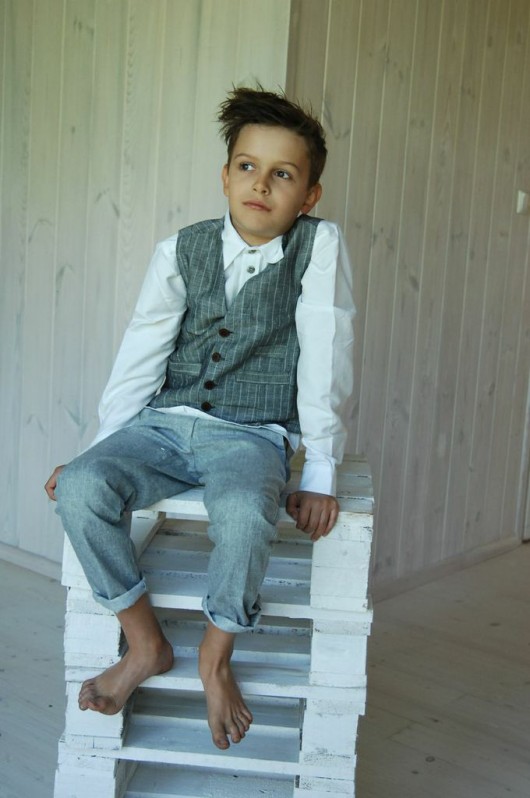 szare spodnie unisex aqademia