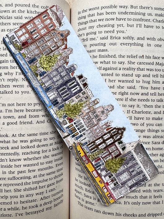 zakładki do książek Zakładka Amsterdamska