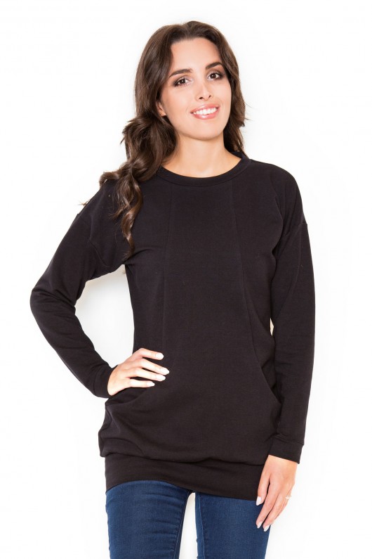 Bluza K289 Czarny Lenitif
