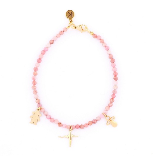 bransoletki z kamieni naturalnych Bransoletka - It's a girl