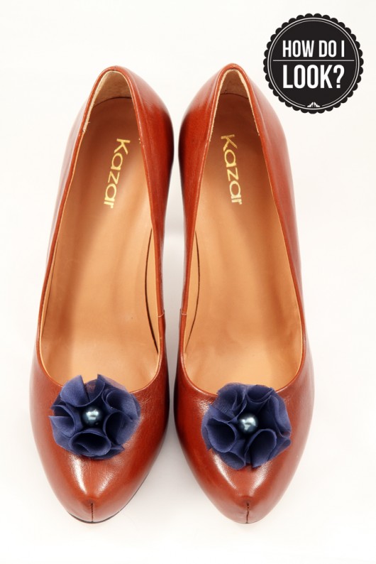 Queen of Pearls - Dark Blue - klipsy do butów HowDoILook