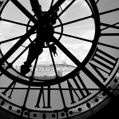 d'horloge en vue du monde Chilli Art
