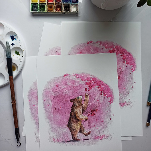 grafiki i ilustracje Miś