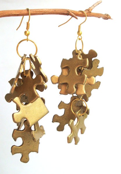 PuzzLove kolczyki / zamówienie Monika Roth