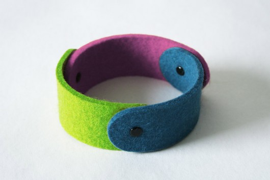 Olive green&violet&blue moo studio