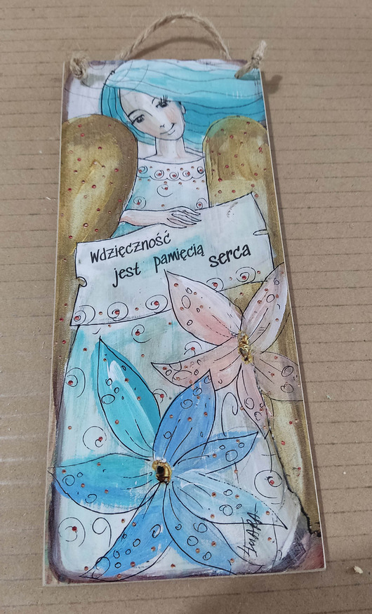 inne Deseczka z sentencją  Zam P. Ani