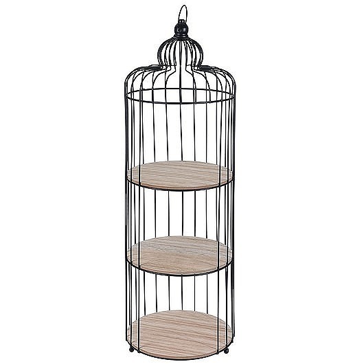 Kwietnik Klatka Metalowa Stojąca 80 cm MIA home