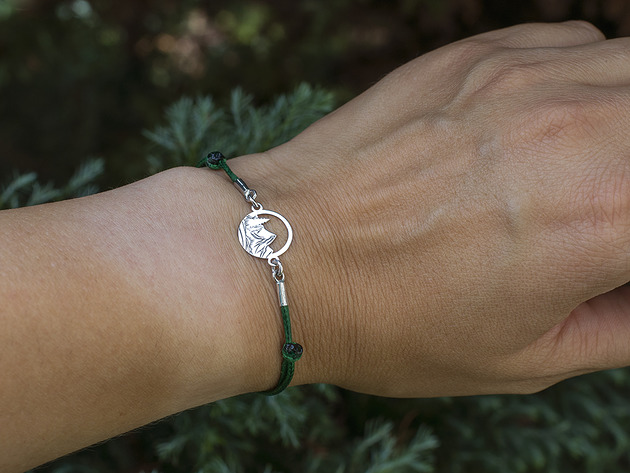 bransoletki na sznurku Bransoletka sznurkowa - góry