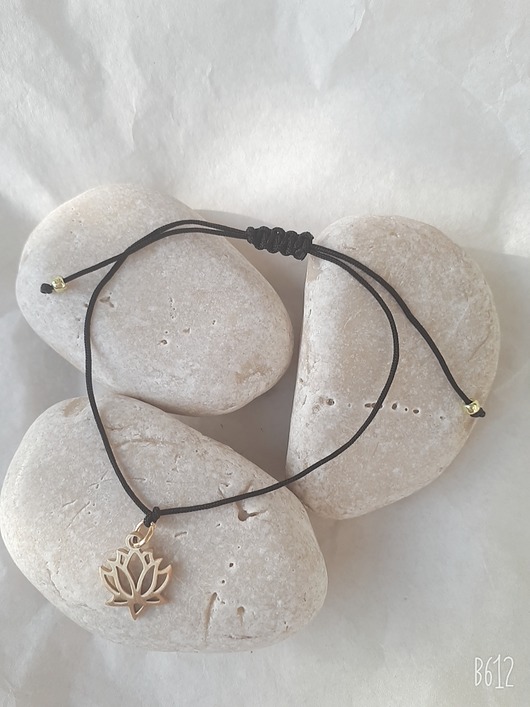 bransoletki na sznurku Bransoletka - Kwiat Lotosu