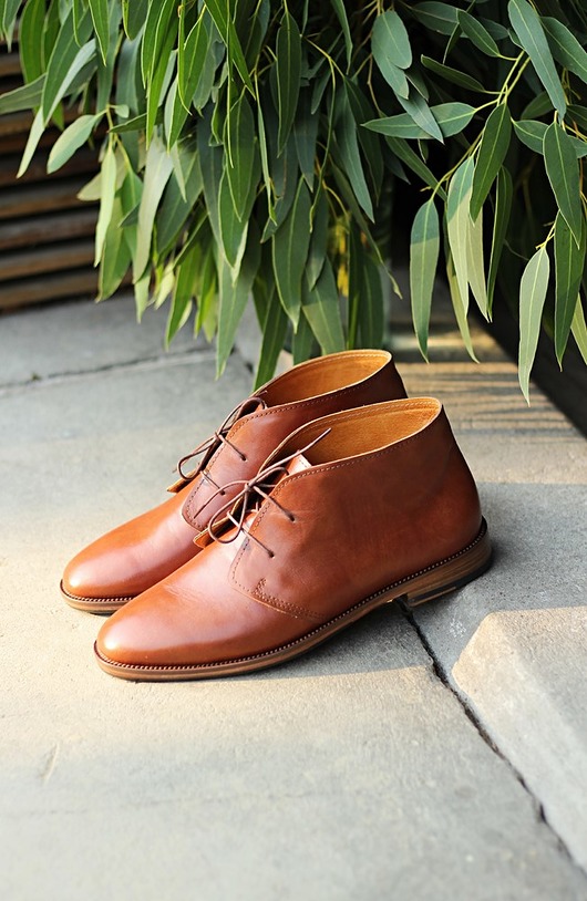 buty męskie TRZEWIKI MĘSKIE KONIAKOWY BRĄz