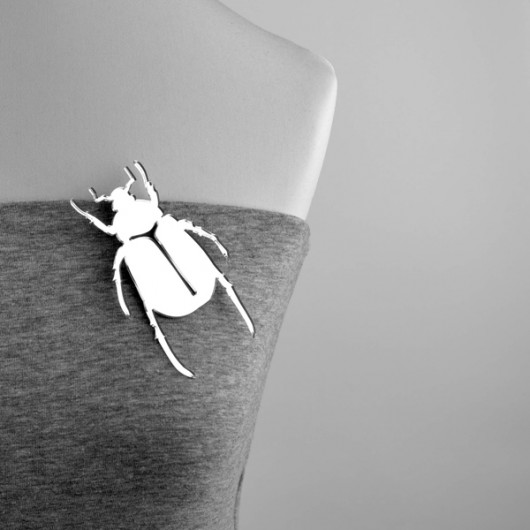 MirrorWorm 1 felt label