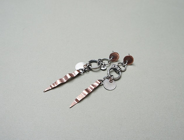 kolczyki srebrne Kolczyki srebrne Kły /cooper/  