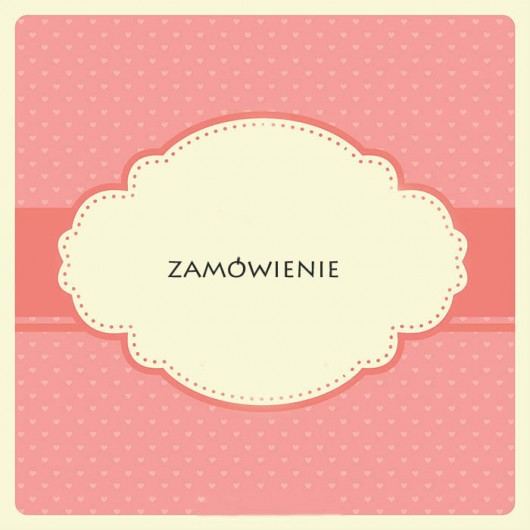 Zamówienie specjalne  galeria nuit