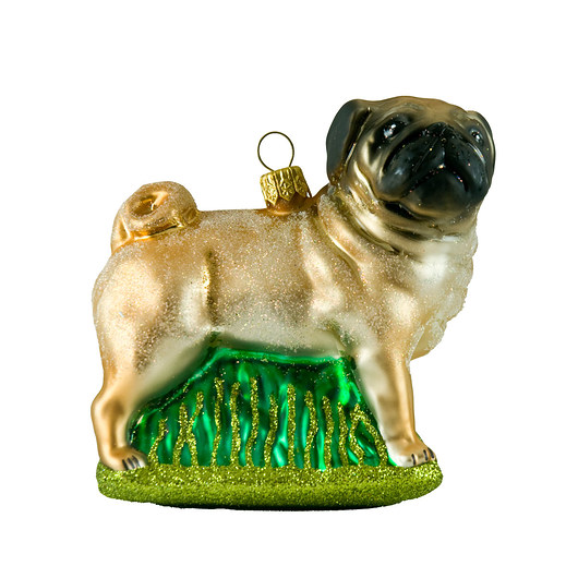 Bombka Pies Mops baubles