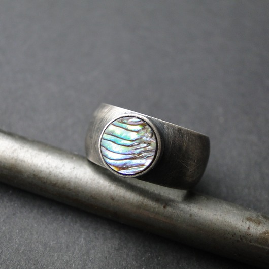 pierścionki srebrne Pierścień Muszla