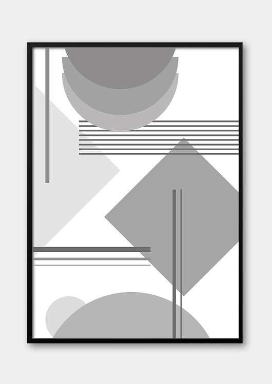 plakaty Plakat Geometryczny