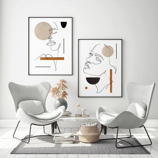 plakaty Bestseller  - zestaw plakatów LINIE