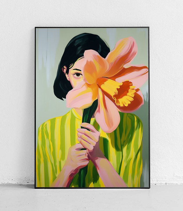 plakaty Plakat Kwiat tajemnicy