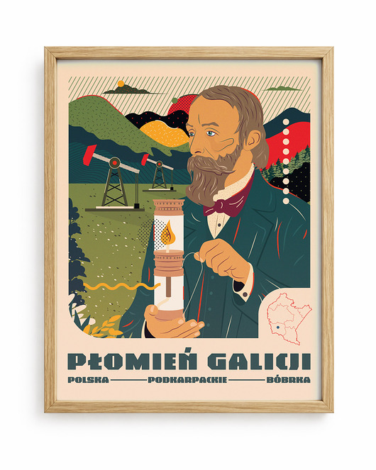 plakaty Plakat Płomień Galicji