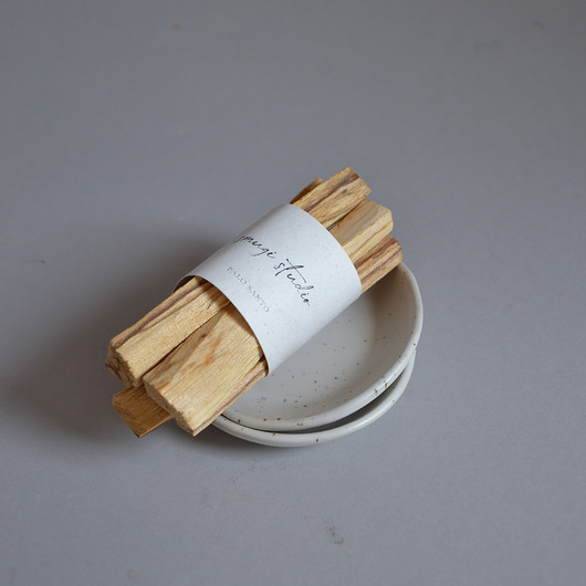 Podstawki pod kadzidełka Palo Santo + podstawka SPECKLED zestaw