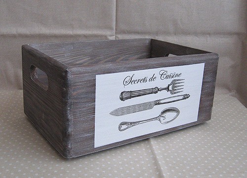 Skrzynka Secrets de Cuisine scarllet art