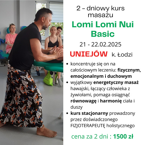 Masaż LomiLomi Nui - 2 dni w Uniejowie, FlagaMeta
