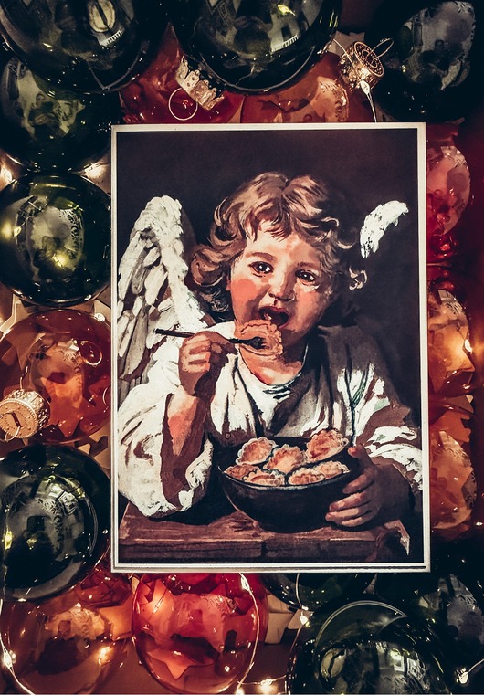 kartki świąteczne Kartka świąteczna - Pierogi