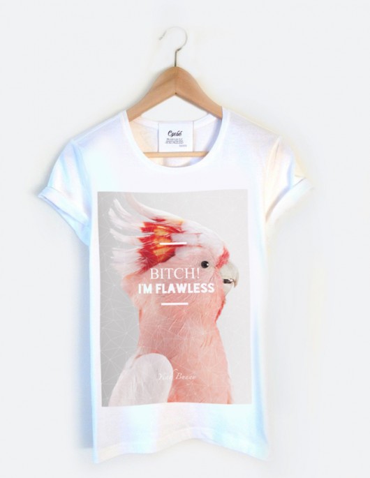 T shirt BITCH I'M FLAWLESS od Yeah Bunny S deleted_12136308