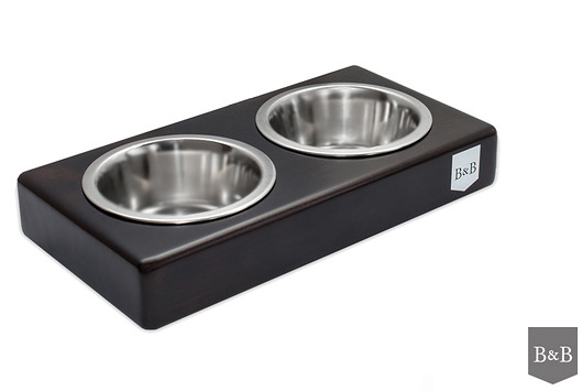 Miska dla psa Duo Chestnut S Bowl and Bone Republic