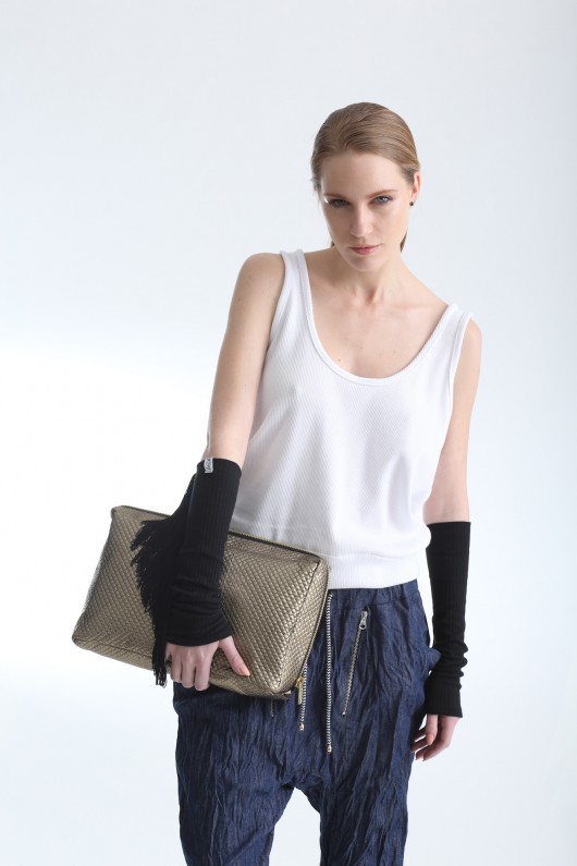 II ZIP denim trouser Aga Guz