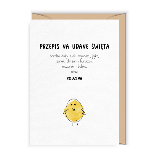 kartki wielkanocne Przepis na święta