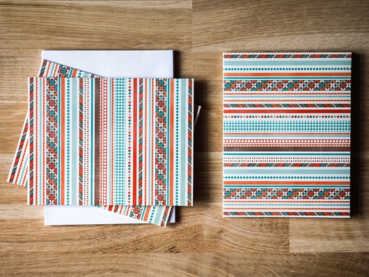 Kartki okolicznościowe we wzorki, zestaw 5 sztuk 71 Prints