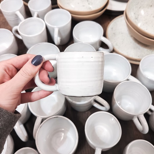 Ceramiczny kubeczek espresso Carbon POTPOTSTUDIO