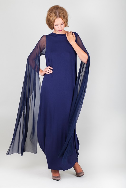sukienki maxi damskie nielas long sleeves