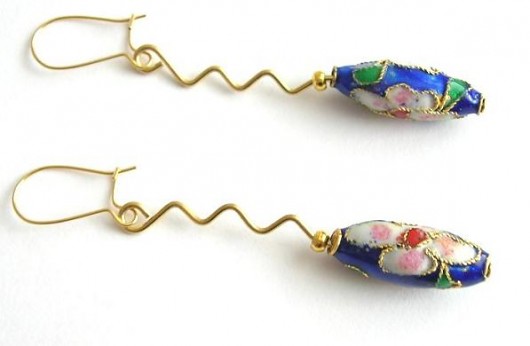 CLOISONNE - Granatowa Żmijka agis