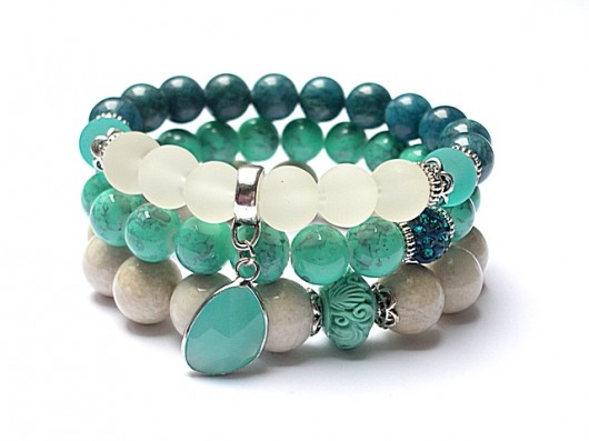 Mint and cream  /09-2014/-  set KiKa pracownia
