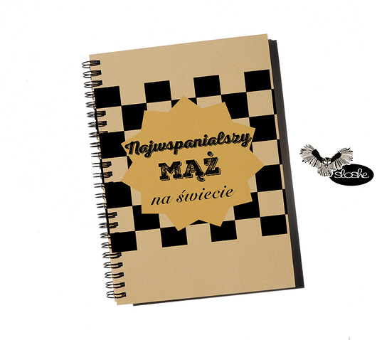 Najwspanialszy mąż na świecie, recycled notes Sowia Aleja