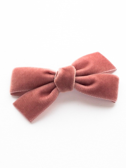 Spinka do włosów kokarda VELVET BOW Momilio