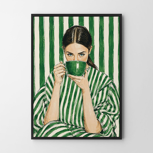 plakaty Morning coffee plakat/ilustracja na prezent kawa