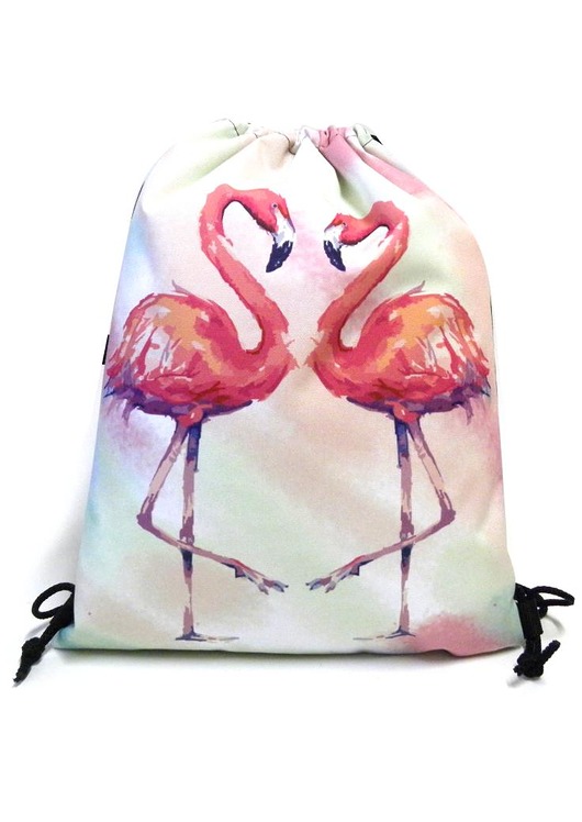 Worek na plecy z flamingami Gaul Designs