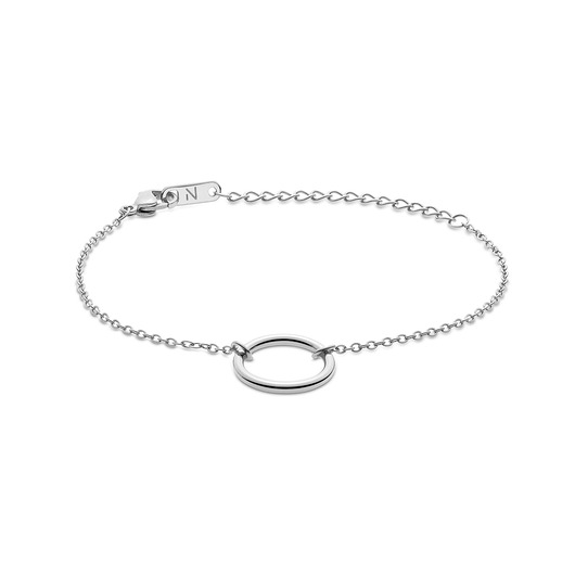 bransoletki srebrne Bransoletka Meller Nalya Lyra Silver