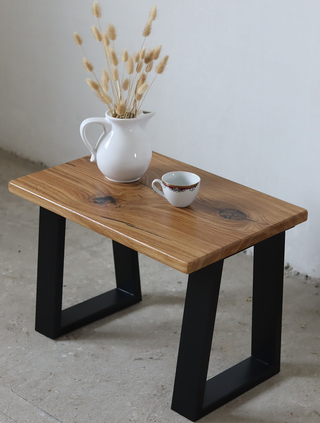 stoliki kawowe Stolik kawowy live edge loft mini
