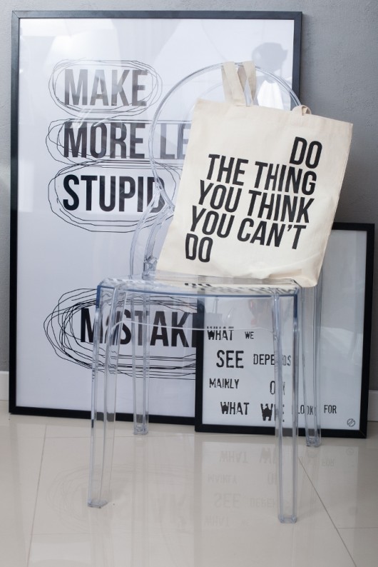 DO THE THING Tote bag // Torba na ramię MM House Design