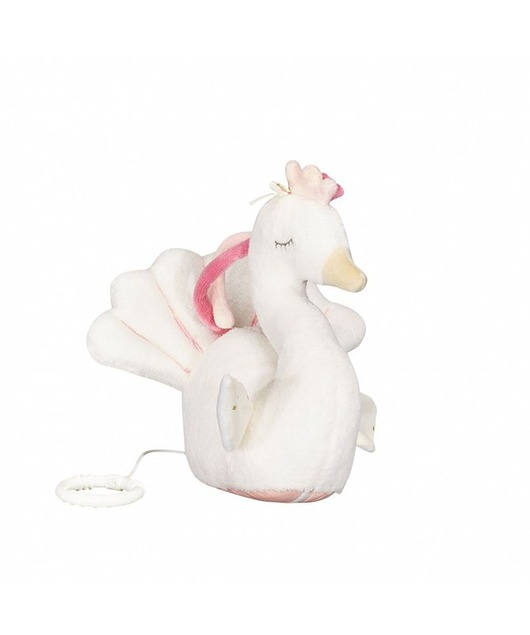 gry edukacyjne dla dzieci Zabawka z pozytywką BABY SWAN Sauthon
