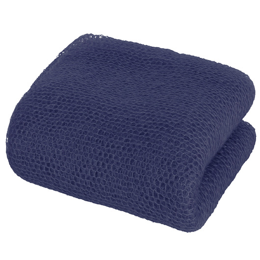 szale damskie Silk and mohair wrap navy blue