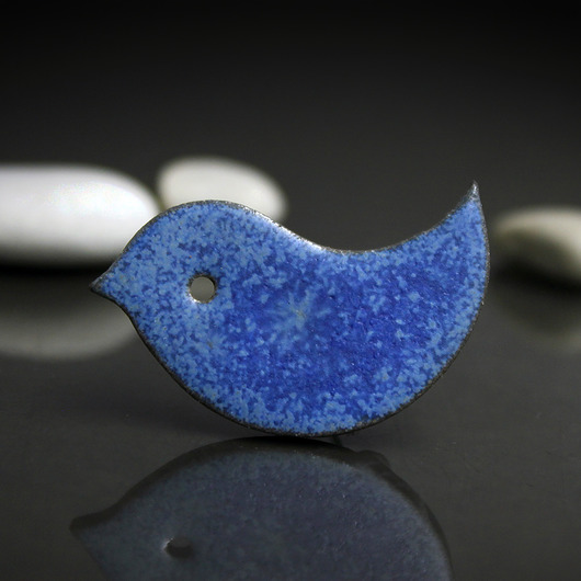 broszki Ptaszek/broszka ceramiczna/